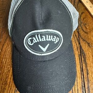 Callaway Black &‎ Gray Mesh Baseball Cap
